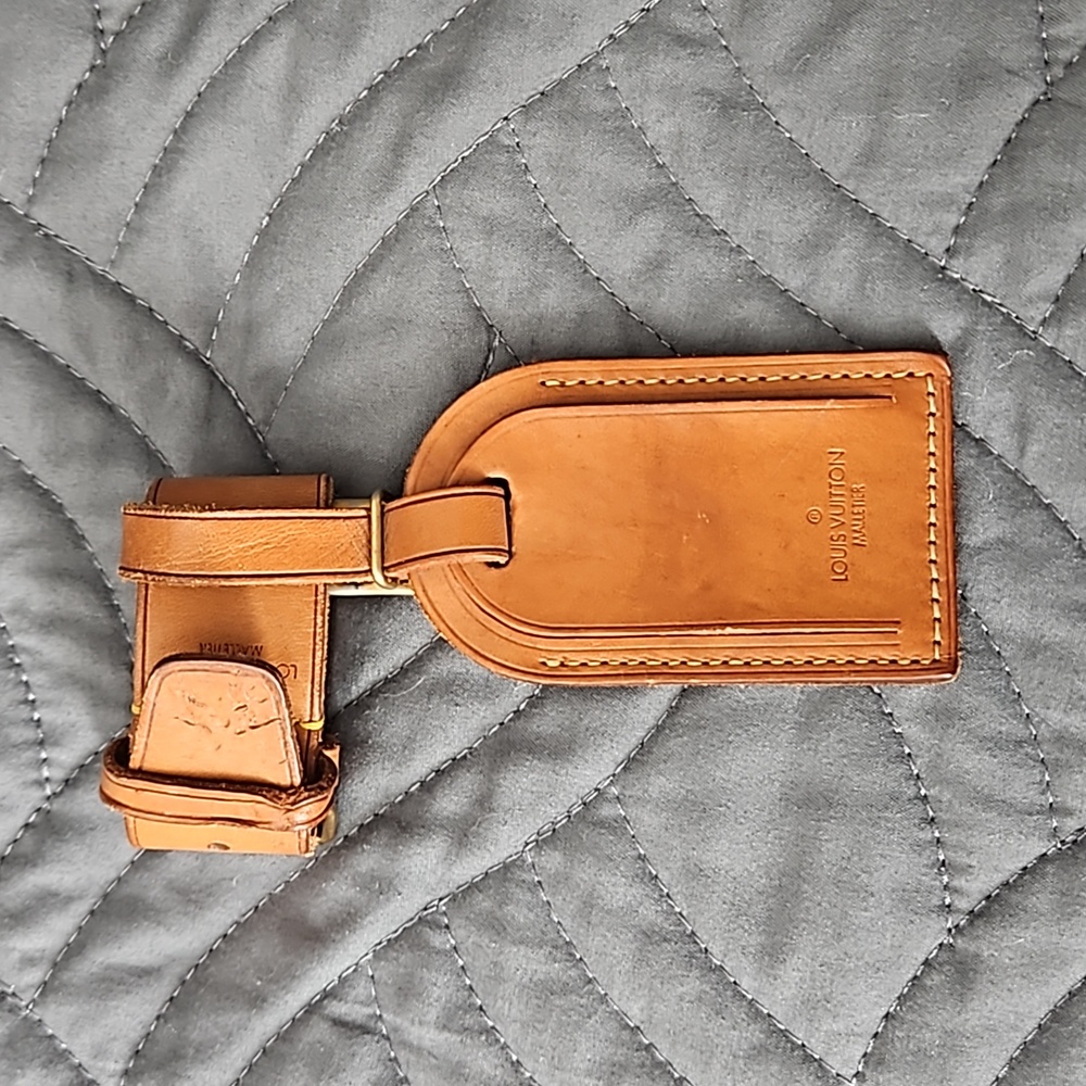 Louis Vuitton Luggage Tag and Poignet